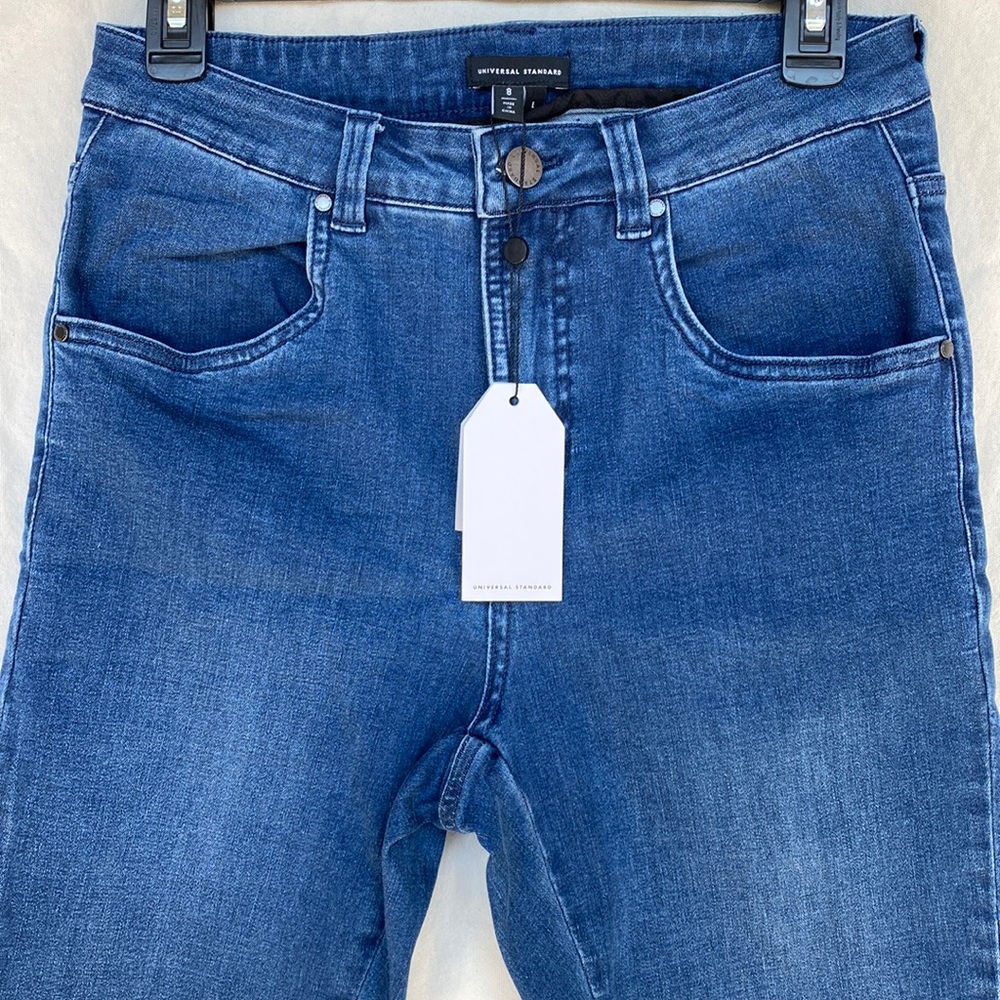 Universal Standard Designer High Rise Seine Skinny Jeans